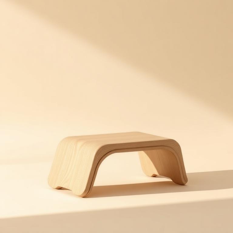 Elegant ergonomic foot platform
